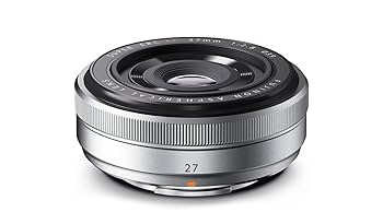 Amazon.com : Fujinon XF27mmF2.8 - Silver : Camera Lenses
